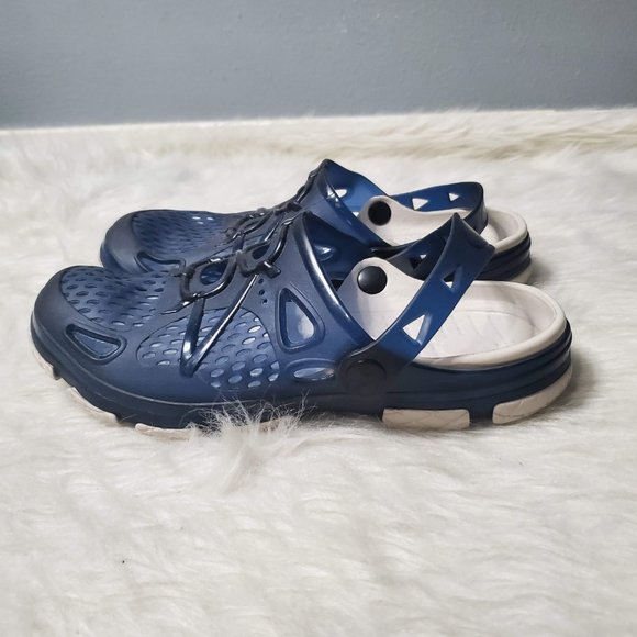 Blue Water Proof Slip on Sandals Clogs, 7.5M, 9.5W - Picture 2 of 6